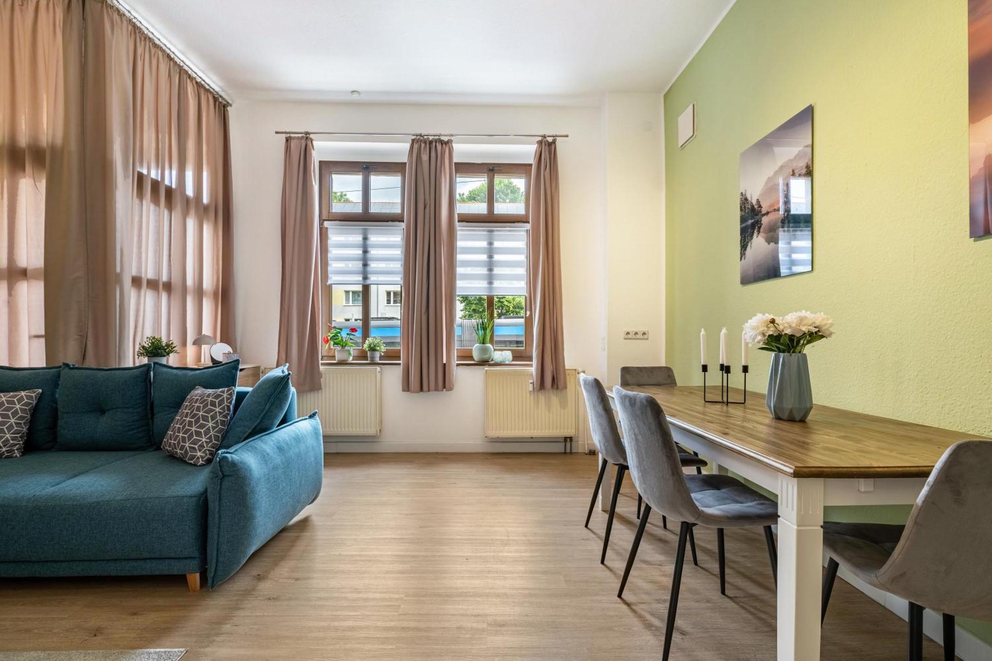 Zentrumsnahe Wohnung In Хемніц Екстер'єр фото