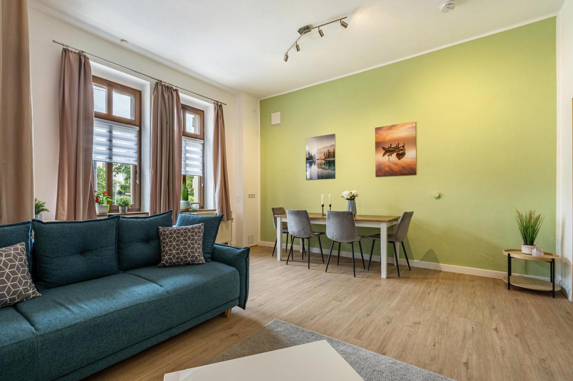 Zentrumsnahe Wohnung In Хемніц Екстер'єр фото